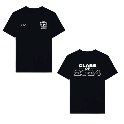 Class of 2024 Graduation Tee with Initials